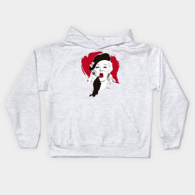 Baby Jane Kids Hoodie by AlejandroMogolloArt